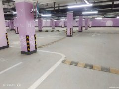天津寶坻區車場藝術墻面施工 停車場柱面色彩分區噴涂工程隊