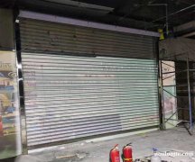 北辰區商場電動水晶門/門臉透明卷簾門/新瑞安裝